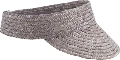 Seeberger Strohborte Schirm Visor in braun