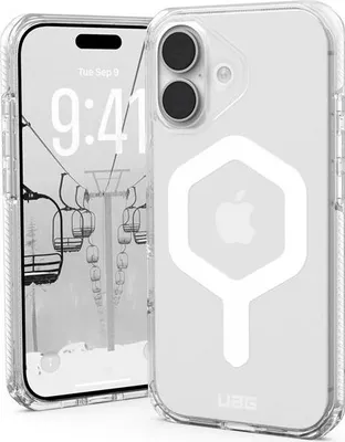 Zdjęcie produktu dla Urban Armor Gear Plyo, Pokrowiec, Apple, iPhone 17, 16 cm (6.3"), Przezroczysty, Biały