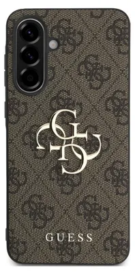 Immagine prodotto di Custodia GUESS per Galaxy A36 5G, Guess Hardcase 4G Big Metal Logo, marrone