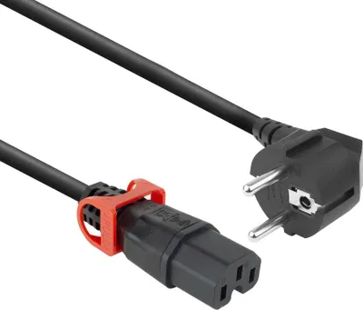 Obrázok produktu pre ACT PL0091, 1 m, CEE 7/7, IEC C15, 250 V, 10 A