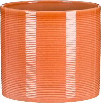 Produktbild von Scheurich Flower Pot 828, Topfpflanzer, Freistehend, Keramik, Orange, Rund, Indoor