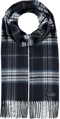 Produktbild von FRAAS Schal Cashmink® Scarf with FRAAS Plaid Blue blau mehrfarbig