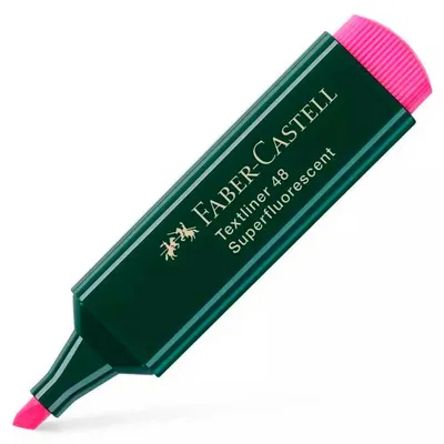 Zdjęcie produktu dla Faber-Castell 154828, 1 szt., Różowy, Końcówka ścięta, Zielony, Różowy, Zielony, Plastik, Polipropylen (PP)