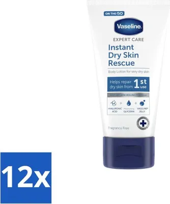 Produktbild von Vaseline Expert Care Körperlotion für trockene Haut 75 ml - Vorteilspack - 12 Stücke