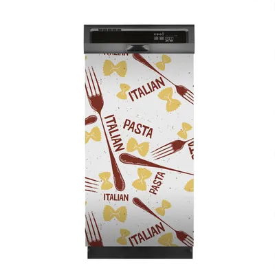 Produktbild von Magnete Dekorative 45x80 cm Küche Magnetmatte Spülmaschine - traditionelle Nudeln
