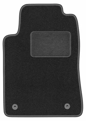 Image de Tapis conducteur en moquette pour Peugeot 605 1989-1999 (berline) – 1 pièce, gris graphite, sur mesure – Wielganizator LUX