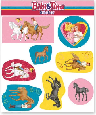 Produktbild von Bibi und Tina Sticker Bogen