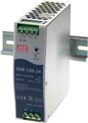 Produktbild von MEAN WELL Stromversorgung, 120 W, 88 - 264 V, 180 W, 47 - 63 Hz, Aktiv, 20 ms