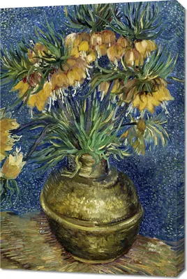 Obrázek produktu pro Obraz 60x90cm Imperial Fritillaries, Van Gogh Vintage do Salonu