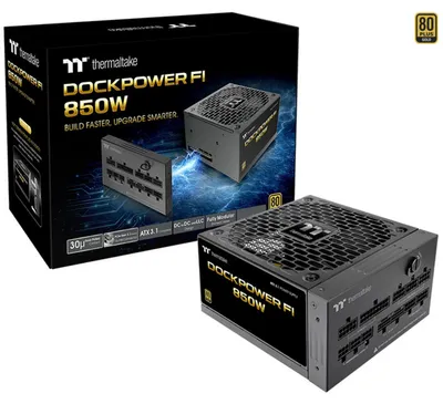 Productafbeelding van Thermaltake Dockpower FI 850W, voeding voor pc, (1x 12-pins high-power GPU-connector)