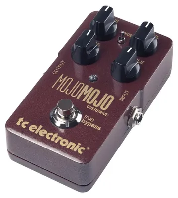 Produktbild von TC Electronic MOJOMOJO OVERDRIVE Außergewöhnliches Overdrive-Pedal mit zusätzlichem Headroom, präziser Steuerung und einem Voicing-Schalter