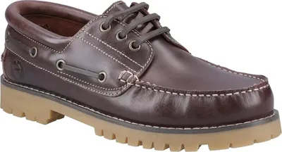 Image de Cotswold - Chaussures bateau « Inglecote » pour homme, cuir FS12288 (41 EU) (marron)