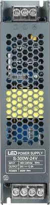Image de Neoglint Adaptateur secteur ultra-mince - AC 190V-240V à DC 24V, 12,5A 300W Transformateur pour bande LED, Pour l'intérieur