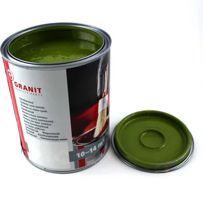Obrázok produktu pre Farba Farba Progress zelená RAL 6702 NOPOLUX WICKENS GRANIT 1 litrová plechovka