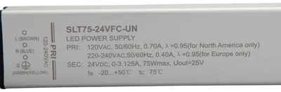 Image de SELF SLT75-24VFC-UN - Alimentation d'installation IP67 75W 24V/3,15A