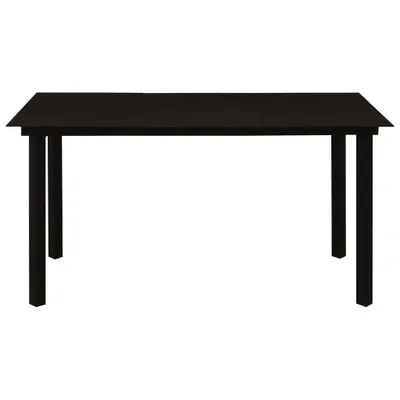 Zdjęcie produktu dla VidaXL 312162, Czarny, 800 mm, 1500 mm, 740 mm
