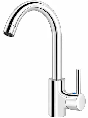 Produktbild von Silla Rosa Hohe Waschtischarmatur Chrom 31 cm, Einhebelmischer, S-1003, Messing