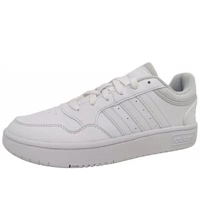 Produktbild von adidas Damen Hoops 3.0 Low Classic Shoes, Cloud White/Cloud White/Dash Grey, 39