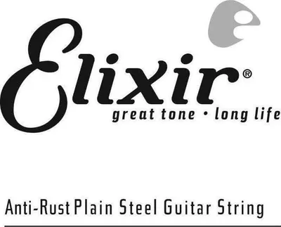 Obrázek produktu pro Elixir 13010 Anti-Rust Plated Plain Steel .010 Samostatná struna pro kytaru