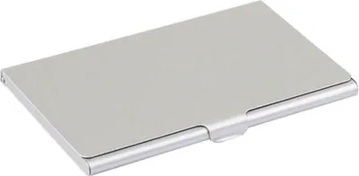 Productafbeelding van Go Go Gadget – Aluminium visitekaartjeshouder/kaarthouder/visitekaartjeshouder/visitekaartjesdoos/zilveren visitekaartjesordner