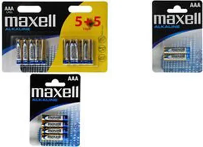Produktbild von Maxell LR 03 AAA Einwegbatterie Alkali