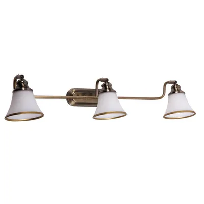 Produktbild von Rabalux 6547 Deckenstrahler 3 Spots Grando, E14, bronze-silber-weiß, Klassisch, 56cm