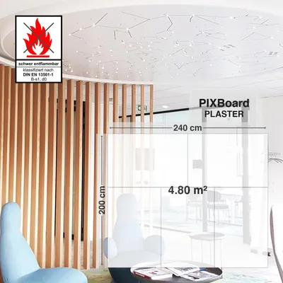 Produktbild von Bausatz Pixlum PLASTER LED Sternenhimmel (200 cm x 240 cm) mit 150  PixLEDs - Warmweiß