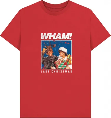 Produktbild von Wham - "Last Christmas" T-Shirt für Herren/Damen Uni PN1893 (XXL) (Rot)