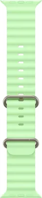 Zdjęcie produktu dla Apple Natural Titanium Finish, Band, Smartwatch, Zielony, Apple, Apple Watch: 44mm, 45mm, 46mm, 49mm, Fluoroelastomer, Tytan