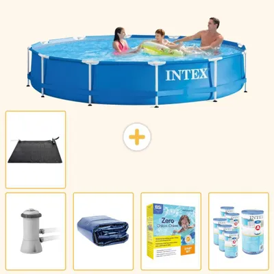 Obrázek produktu pro Bazén s rámem – kulatý – 366 x 76 cm – 6 dílů – model SCB25