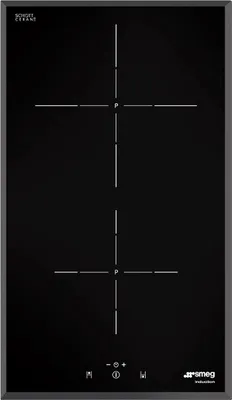 Immagine prodotto di Smeg Universal SI5322B Piano Cottura da incasso ad Induzione 2 Fornelli Nero
