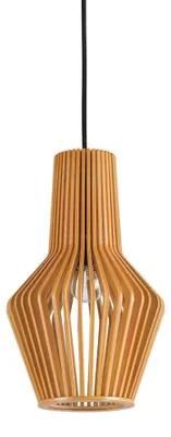 Obrázek produktu pro Závěsné svítidlo Industrial-Minimal Citrus-1 Wood Brown 1 Light E27