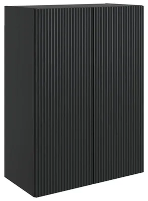 Produktbild von vidaXL Wandschrank Schwarz 66 x 34,5 x 90 cm Holzwerkstoff