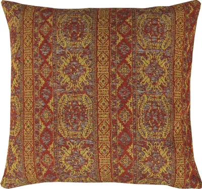 Obrázok produktu pre Obliečka na vankúš 45 x 45 cm ( Marakesh Terracotta ) - Bohemian Oriental Boho - vysokokvalitná obliečka na vankúš so zipsom