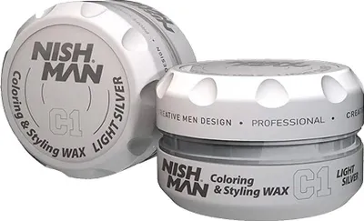 Obrázek produktu pro Nishman Barvicí vosk C1 Light Silver 100 ml