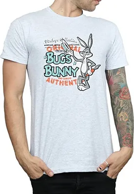 Produktbild von Looney Tunes - T-Shirt für Herren BI1393 (3XL) (Grau)