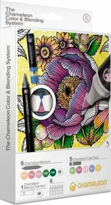 Produktbild von Chameleon Color & Blending System - N6, Bastelset für Kinder, Nicht toxisch