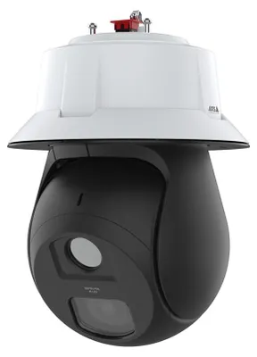Image de Axis 03145-001, caméra de sécurité IP, pour extérieur, filaire, à fixer au plafond ou au mur, blanche, IP66