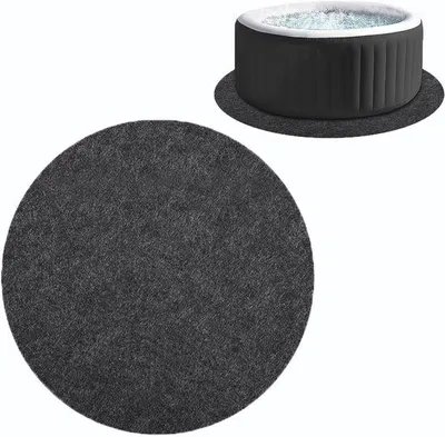 Produktbild von Famanu Antirutschmatte für Schwimmbecken und aufblasbare Whirlpools - 2 m rund