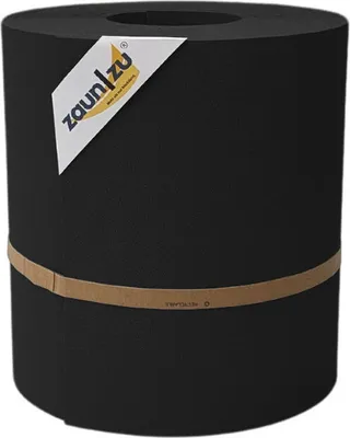 Produktbild von Sichtschutz zaun|zu PREMIUM MAXI 26m Rolle Zaunblende für 24cm Gittermatten Schwarz 26m
