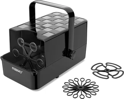 Obrázok produktu pre Maxxo Bubble Maker 10000/min, tichá prevádzka, 2 rýchlosti, USB/batéria, kompaktný na párty a oslavy
