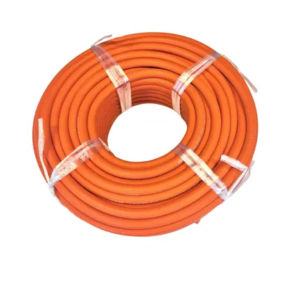 Image de Tuyau à gaz propane-butane Zatech vendu au mètre 5 m 20 bars Ø 6,3 mm sans raccords Réchaud de camping Barbecue à gaz Camping-car