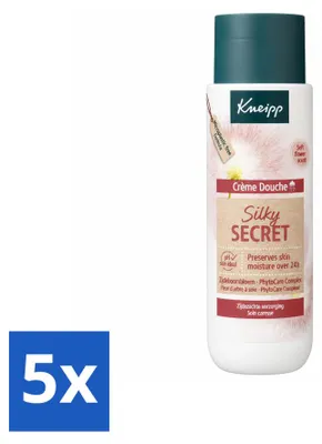 Produktbild von 5 x Kneipp Silky Secret Duschecreme - 200 ml - Vorteilspackung - 5 Stücke