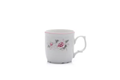 Image de Mug Thun 1794, porcelaine tchèque, Bernadotte, 250 ml, rose, rayure rose, Thun