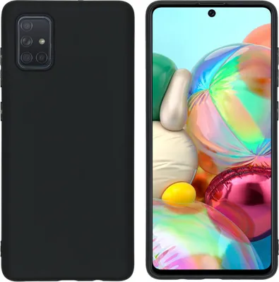 Image de imoshion Colour Backcover pour le Samsung Galaxy A71 - Noir