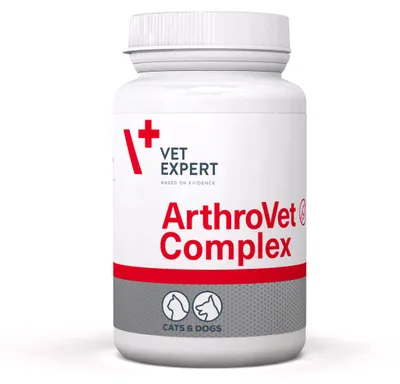 Zdjęcie produktu dla Vet Expert ArthroVet Complex 90 tabl. Preparat Na Stawy Dla Psów i Kotów