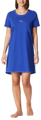 Immagine prodotto di Camicia da notte da donna Schiesser a maniche corte, 90 cm taglia 36 blu reale
