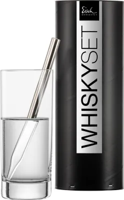 Immagine prodotto di Eisch Whisky Pipetten Set Gentleman Platin, mit Glas, Verdünnungspipette, Glas, Platin, 86599913