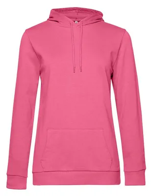 Obrázok produktu pre B&C – Mikina s kapucňou, dámska FK161 (veľkosť L) (farba: ružová)