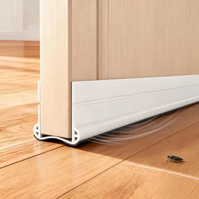 Obrázok produktu pre Tesniaci prúžok 93 cm, hnedá, pre dvere, Froschauge 2.0, protihluková do -28 dB